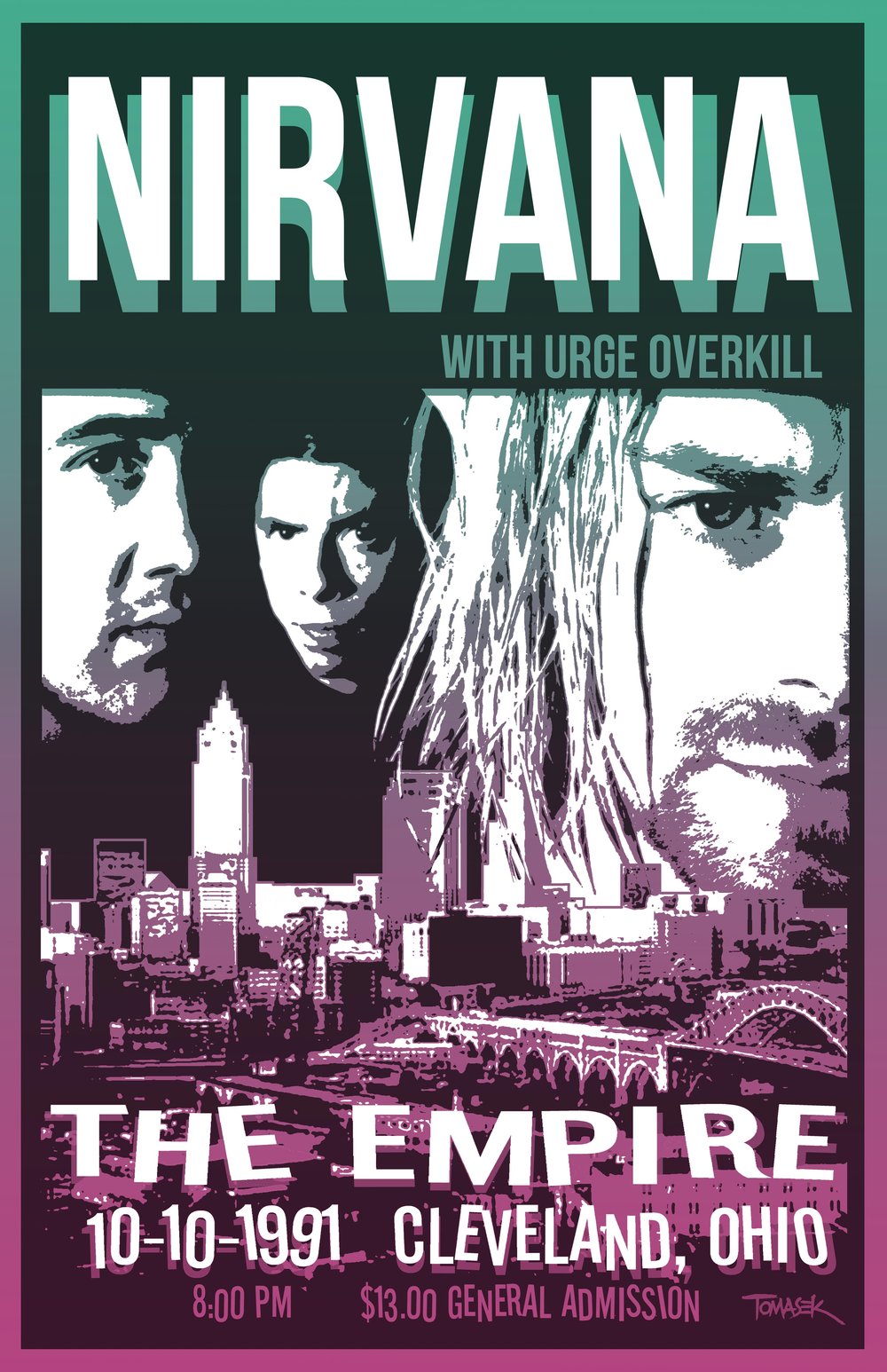 Nirvana "THE EMPIRE CLEVELAND"