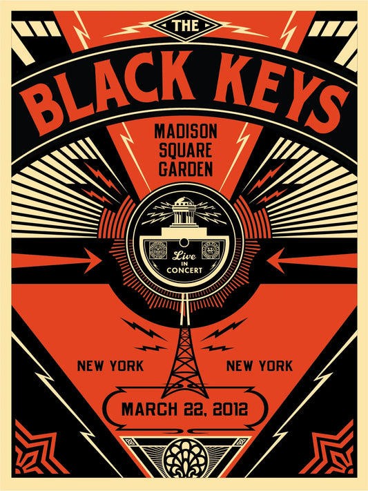 Poster Black Keys "MADISON SQUARE"