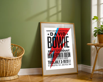 Poster David Bowie
