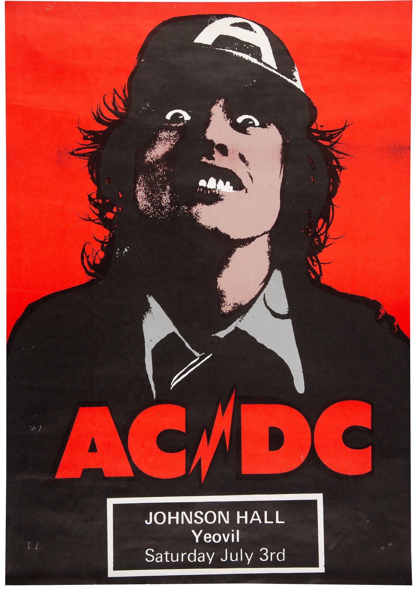 Poster AC/DC "Johnson Hall"
