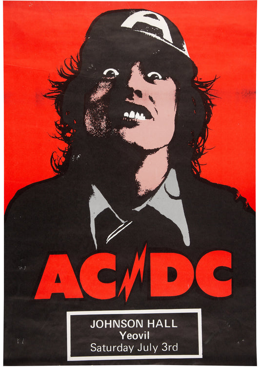 Poster AC/DC "Johnson Hall"
