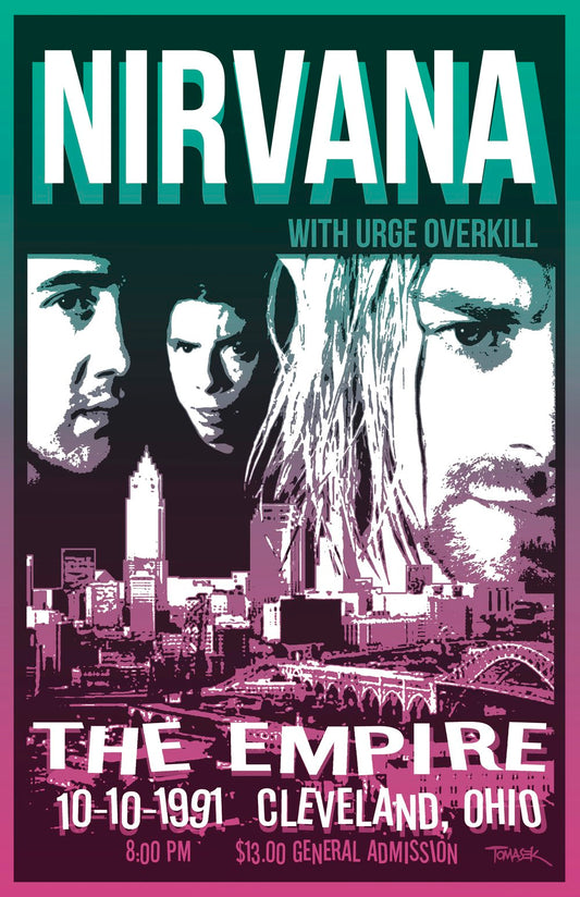 Nirvana "THE EMPIRE CLEVELAND"